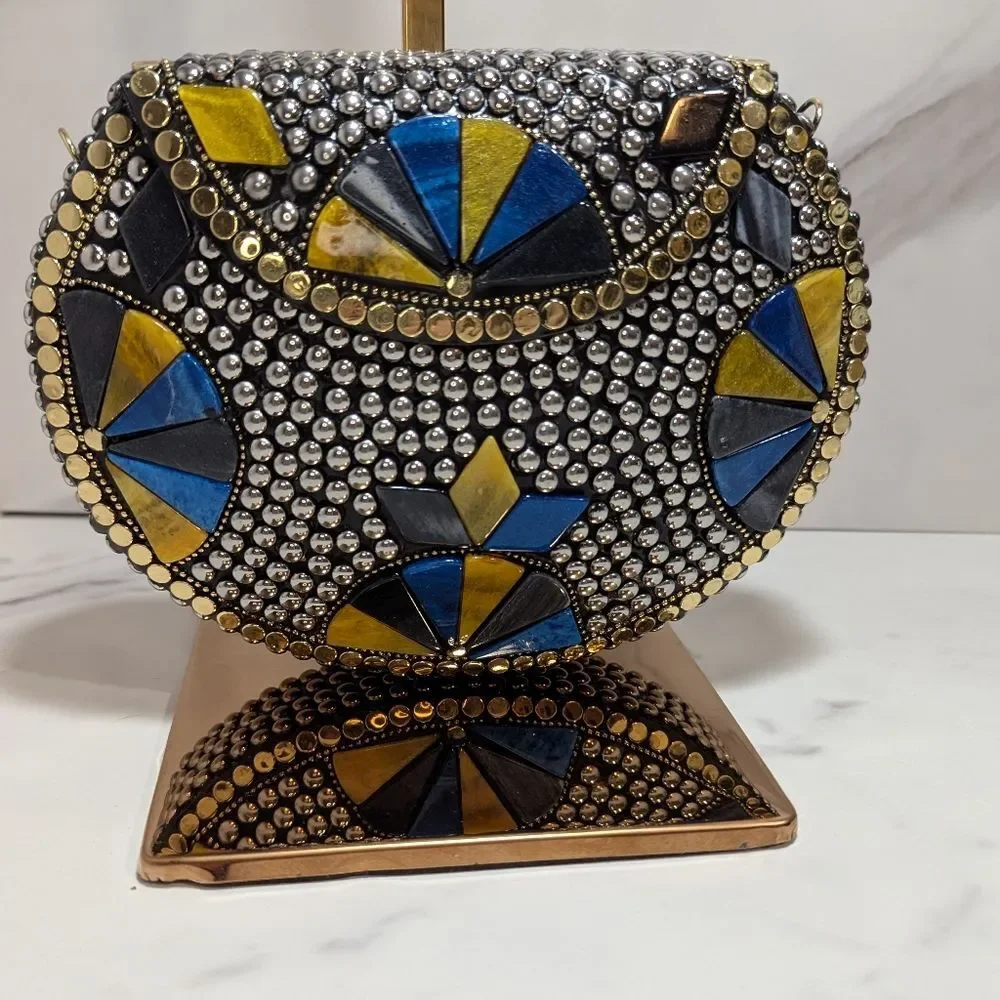RAMLA Western Mosaic Bag NWOT